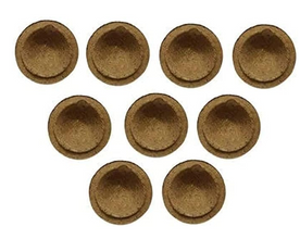 Panchagavya Diyas – Made from Desi Cow Dung ( Brown) – Ideal for Diwali & Puja Rituals | गोमय वसते लक्ष्मी