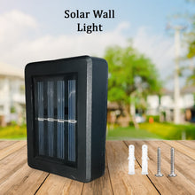 Solar Wall Lights Small Fence Lights Solar Powered Up Down LED Porch Light (1 Pc)