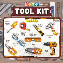 Todfod Tool Kit Identify Puzzle – Early Learning A4 Board