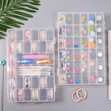 36 Grids Clear Plastic Transparent Organizer Box (1pc)