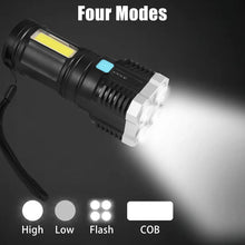 Rechargeable 4-LED Torch Light