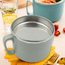 Vacuum Food Flask, Insulation Large Capacity Double Layer Structure Non Slip Labor Saving and Safe Stainless Steel Inner Tank Lunch Box (1 Pc)
