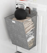 Foldable Hanging Laundry Basket with Lid – For Dirty Clothes