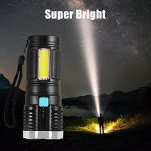 Rechargeable 4-LED Torch Light