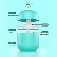 Portable Mini USB Humidifier with Light, Cool Mist & Essential Oil Diffuser (250ML)