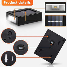 Solar Wall Lights Small Fence Lights Solar Powered Up Down LED Porch Light (1 Pc)