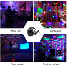 LED DJ Disco Party Light Rotating Color Bulb for Home Parties