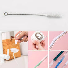Stainless Steel Straw Cleaning Brush Drinking Pipe
