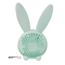 Cute Rabbit USB Desk Fan for Kids (1 Pc, Plastic, Mist Air)