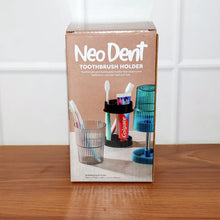 Rotating Bathroom Toothbrush Holder Stand with Organizer Tray & Cup (1 Pc)