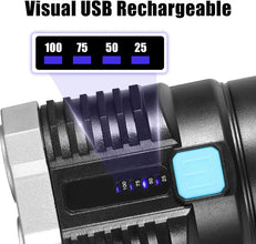 Rechargeable 4-LED Torch Light