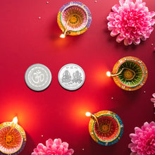 Lakshmi Ganesh Blessings Coin for Temple & Home