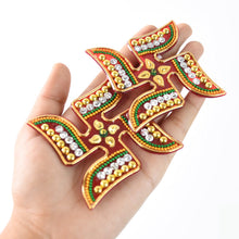 Decorative Swastik Sticker (2Pc Set)