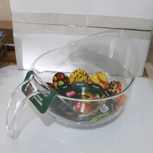 Supermom Transparent Multipurpose Plastic Bowl with Handle (1 Pc)