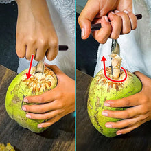 Stainless Steel Coconut Breaker with T-Handle