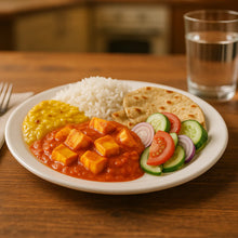 Plastic Round Dinner  Serving Plate – 23 cm (1 Pc)