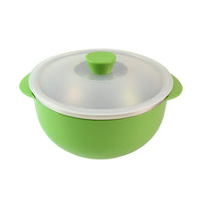 Microwave-Safe Plastic Serving Bowl with Lid (2200ml)
