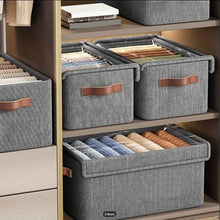 Foldable Storage Bin with Lid – Large, Clear, Stackable & Wheeled Organizer