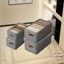 Foldable Storage Bin with Lid – Large, Clear, Stackable & Wheeled Organizer