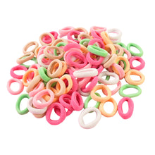 Colorful Soft Elastic Hair Bands Set for Kids & Girls (10 Pkt / 1 Set)