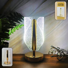 Crystal USB Bedside Lamp – Contemporary Sparkle Design