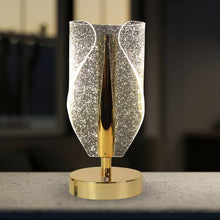 Crystal USB Bedside Lamp – Contemporary Sparkle Design