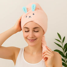 Quick-Dry Microfiber Hair Towel Wrap – Soft & Comfortable