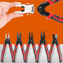 5 in 1 Wire Stripper Pliers Set Soft Grip, Anti-Slip, Alloy Steel, Cutting & Stripping