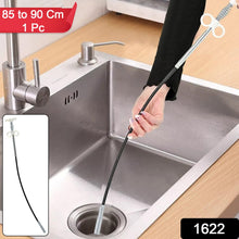 Drain Block Remover Cleaning Tool for Pipes, Clogged Drains ( 85 To 90 Cm / 1 Pc)