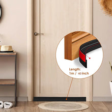 Silicone Door Draft Stopper Strip – 1 Meter Self-Stick Seal for Gaps (1 Pc)