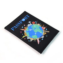 Stylish Travel Passport Holder Cover – Printed Design (1 Pc)