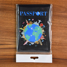 Stylish Travel Passport Holder Cover – Printed Design (1 Pc)