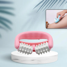 Manual 2-Roller Body Massage Roller with Round Handle