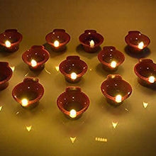 Water Sensor Diyas for Diwali Decoration | Diyas for Home Decoration| Diwali Decoration Items for Home Decor Diyas | Diwali LED Diyas Candle with Water Sensing Technology E-Diya (6Pc Set)