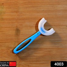 U-Shaped Kids Silicone Toothbrush (2–6 Years)