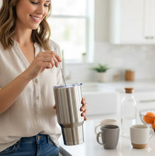 Stainless Steel Straw Cleaning Brush Drinking Pipe