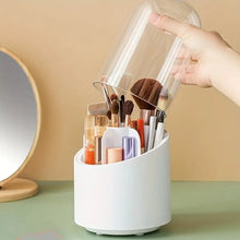 360° Rotating Makeup Brush Organizer | Brush Holder & Cosmetic Storage Stand