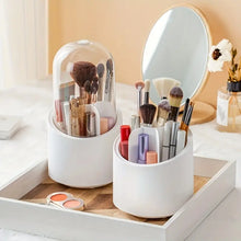360° Rotating Makeup Brush Organizer | Brush Holder & Cosmetic Storage Stand