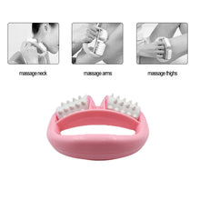 Manual 2-Roller Body Massage Roller with Round Handle