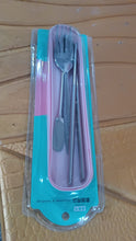 Portable Utensils Travel Cutlery Set 4 Pc With case