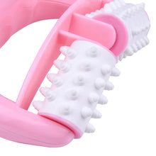 Manual 2-Roller Body Massage Roller with Round Handle
