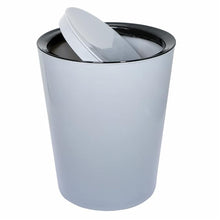 Modern Swing Lid Plastic Dustbin – Compact Flip-Top Waste Bin for Home & Office Use (1 Pc)