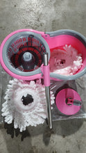 Quick Spin Mop Plastic spin, Bucket Floor Cleaning, Easy Wheels & Big Bucket, Floor Cleaning Mop with Bucket