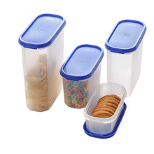 Varmora Magnum Oval Storage Containers | Neat & Tidy Kitchen | Stackable & Sturdy | Ideal for Pulses, Rice, Lentils, Flour, Cereals & Snacks