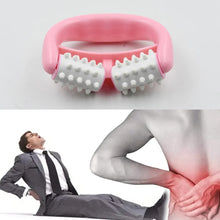 Manual 2-Roller Body Massage Roller with Round Handle