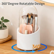 360° Rotating Makeup Brush Organizer | Brush Holder & Cosmetic Storage Stand