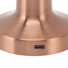 Touch Control Metal LED Table Lamp – USB Rechargeable & Adjustable