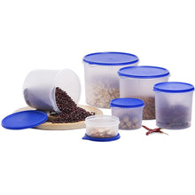 Varmora Magnum Round Blue Kitchen Storage