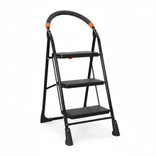 Portable 3-Step Home Ladder – Stable, Anti-Slip Design