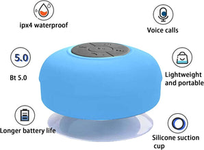 Waterproof Wireless Bluetooth Speaker with LED & Mic